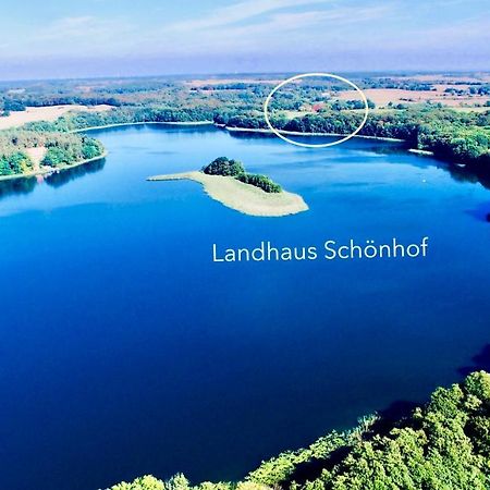Landhaus Schoenhof Feldberger Seenlandschaft Bagian luar foto