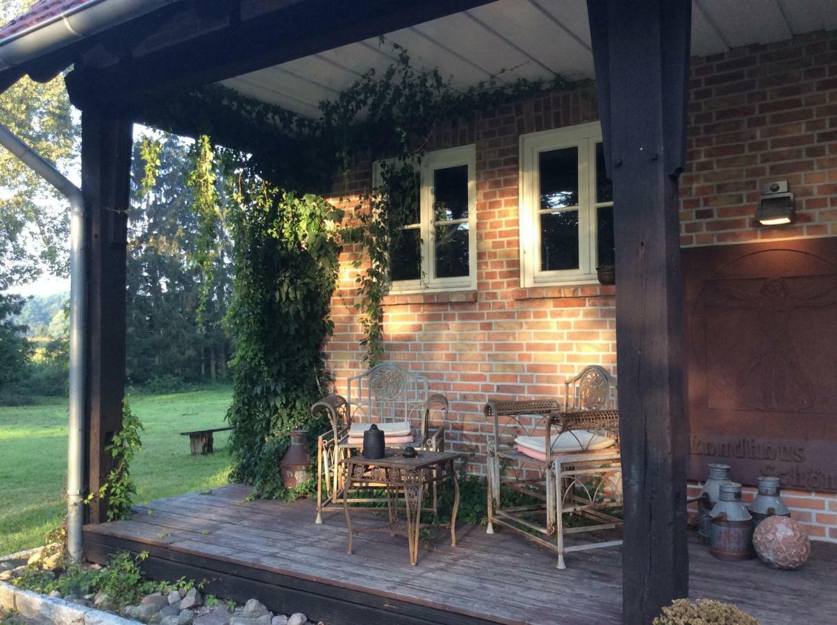 Landhaus Schoenhof Feldberger Seenlandschaft Bagian luar foto